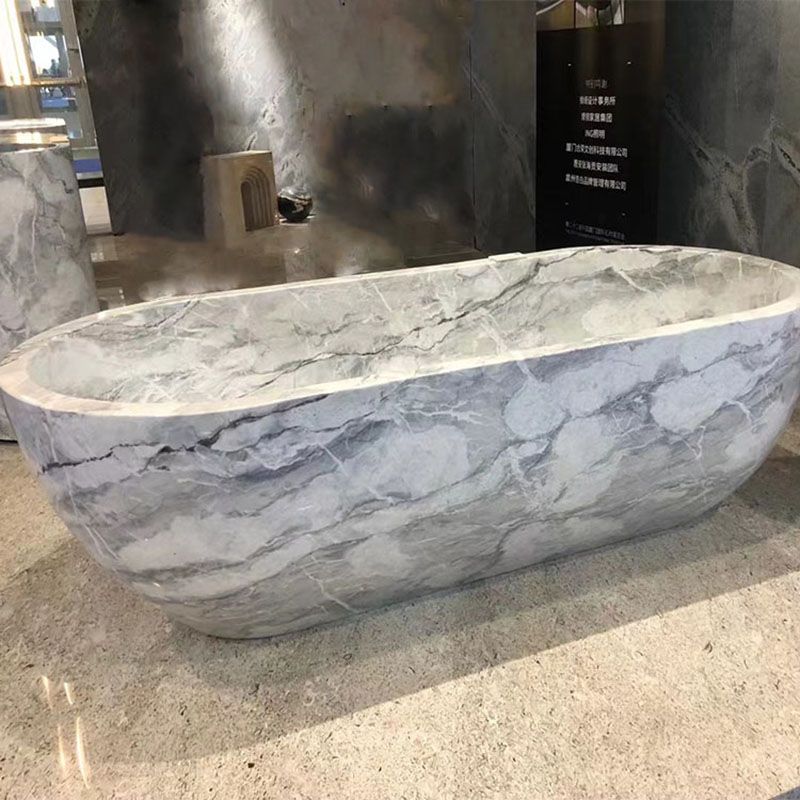 #Arctic sky quartzite bathtub