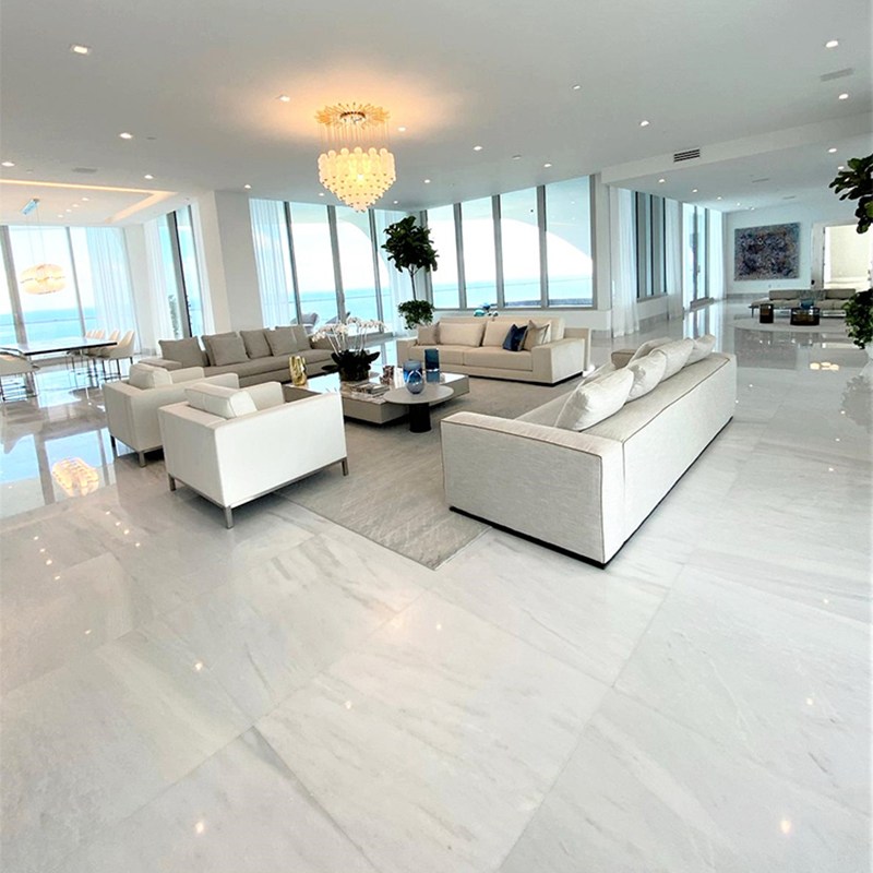 white marble for floor