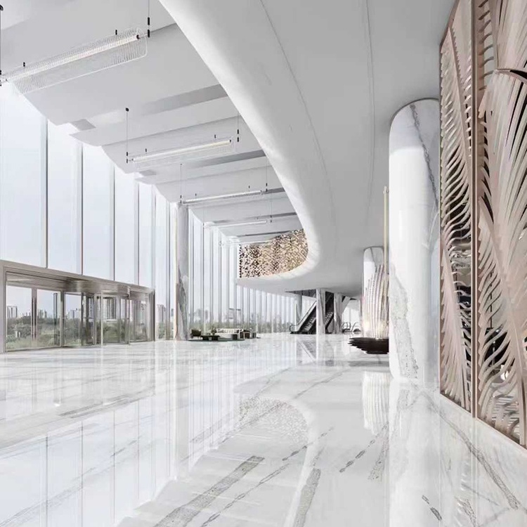 #white lighting marble